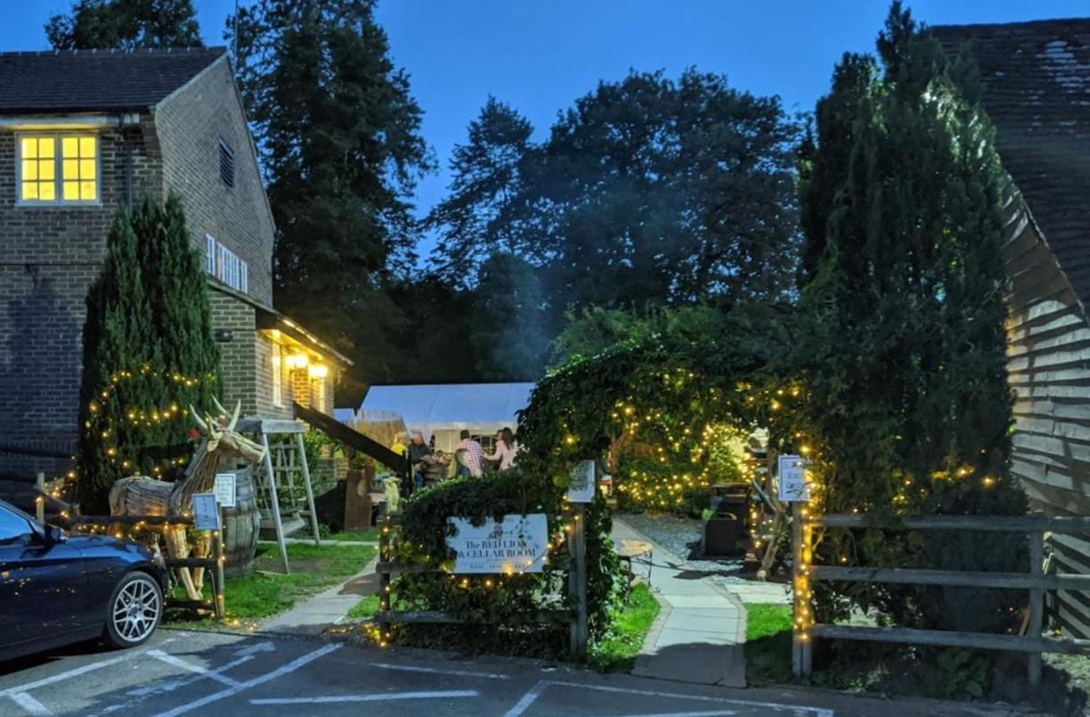 The Red Lion & Cellar Room, Betchworth エクステリア 写真